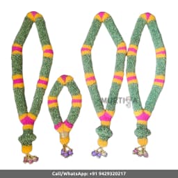 Green Cardamom Wedding Garland (Elaichi Mala) – Made to Order - 1