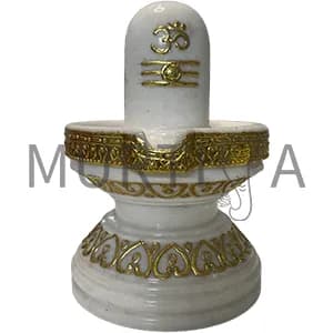 Marble Shiv Parivar & Shiv Lingam for Home Temple, Mandir & Daily Worship