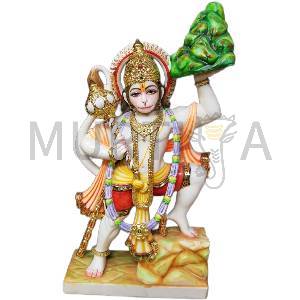 Marble Hanuman ji Statue - hanuman ji idol Statue Manufacturer From India @murtiya.com