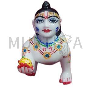 Buy Marble  Laddu Gopal marble murti online @lowest price in the Usa at murtiya 