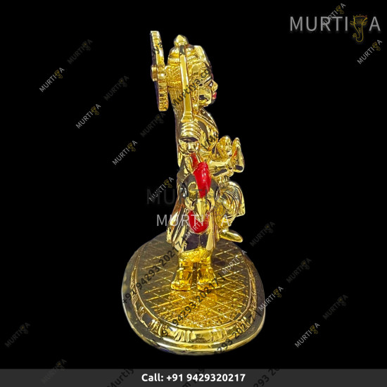 Brass Bahuchara Mata - 14 CM | 5.5 Inch Brass Bahuchara Mata - 14 CM | 5.5 Inch