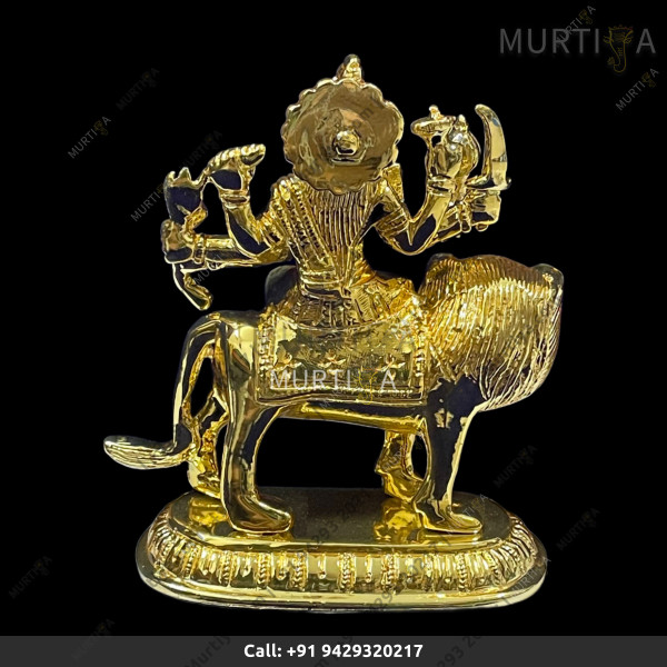 Brass Durga Maa - 14.5 CM | 5.7 Inch Brass Durga Maa - 14.5 CM | 5.7 Inch