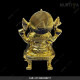 Brass Ganesh Ji - 16 CM | 6 Inch