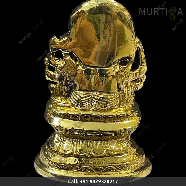 Brass Gayatri Maa - 14.5 CM | 5.7 Inch Brass Gayatri Maa - 14.5 CM | 5.7 Inch