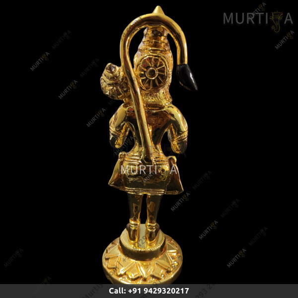 Brass Hanuman Ji - 15 CM | 6 Inch Brass Hanuman Ji - 15 CM | 6 Inch