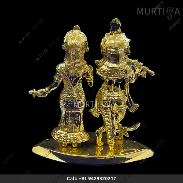 Brass Radha Krishna - 16 CM | 6 Inch Brass Radha Krishna - 16 CM | 6 Inch