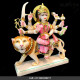 9 Inch Pure Marble Durgaa Maa | best for Home - Temple