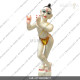 ISKCON 18 Inch Radha Krishna White Marble Statue Pure Handmade ISKCON 18 Inch Radha Krishna White Marble Statue Pure Handmade