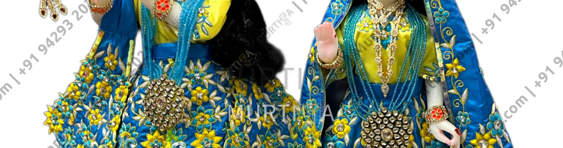 How to Dress Marble Radha Krishna Deity How to Dress Marble Radha Krishna Deity