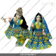 ISKCON 18 Inch Radha Krishna White Marble Statue Pure Handmade ISKCON 18 Inch Radha Krishna White Marble Statue Pure Handmade