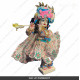 18 Inches ISKCON White Radha Krishna Marble Statue With off-white Embroidery Clothes-Jewellery Pure Handmade 18 Inches ISKCON White Radha Krishna Marble Statue With off-white Embroidery Clothes-Jewellery Pure Handmade