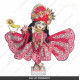 18 Inches ISKCON White Radha Krishna Marble Statue With Red Embroidery Dress Clothes-Jewellery Pure Handmade 18 Inches ISKCON White Radha Krishna Marble Statue With Red Embroidery Dress Clothes-Jewellery Pure Handmade