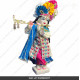 18 Inches ISKCON White Radha Krishna Marble Statue With White and Pink Kurta Style Dress Clothes-Jewellery Pure Handmade