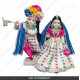 18 Inches ISKCON White Radha Krishna Marble Statue With White and Pink Kurta Style Dress Clothes-Jewellery Pure Handmade 18 Inches ISKCON White Radha Krishna Marble Statue With White and Pink Kurta Style Dress Clothes-Jewellery Pure Handmade