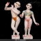ISKCON Pure White Makrana Krishna Marble Statue Pure Handmade   