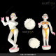 ISKCON 12 Inch White Radha Krishna Marble Statue Pure Handmade ISKCON 12 Inch White Radha Krishna Marble Statue Pure Handmade