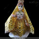 ISKCON Handmade Radha Ji With Clothe In Marble Statue  