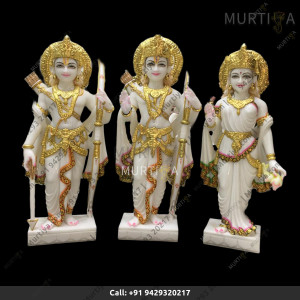 Buy online Pure Marble Ram Ji, Laxman Ji and Sita Mata for Home Temple | Murtiya.com Buy online Pure Marble Ram Ji, Laxman Ji and Sita Mata for Home Temple | Murtiya.com