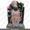 Marble Shreenath Ji with Stone Work