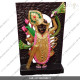 Marble Shreenath Ji Pure Black Golden Clothes Single Stone Marble Shreenath Ji Pure Black Golden Clothes Single Stone