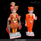 Akshar Purushottam and Gunitanand Swami Pure Marble 